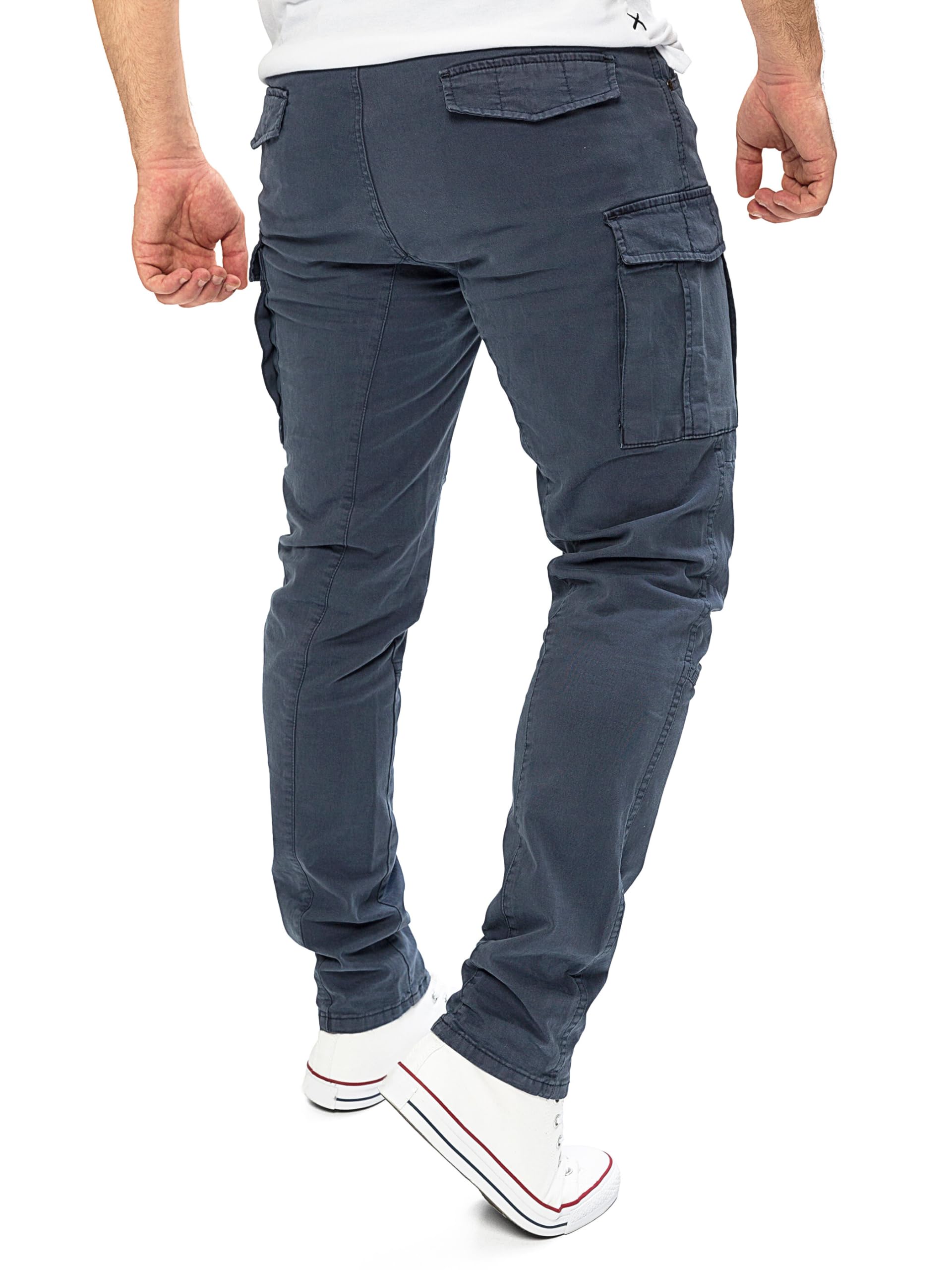 Yazubi Jayden - Herren Cargo Hose - Baumwoll Cargo Jeans