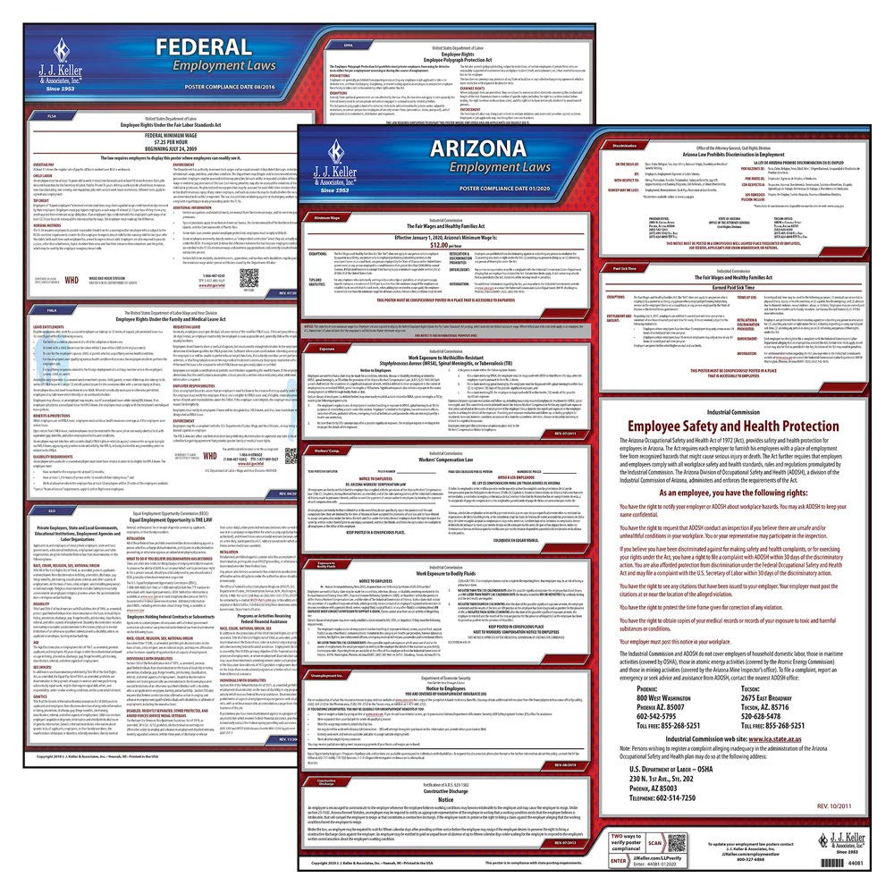 Buy J. J. Keller & Associates, Inc. 2023 Arizona and Federal Labor Law