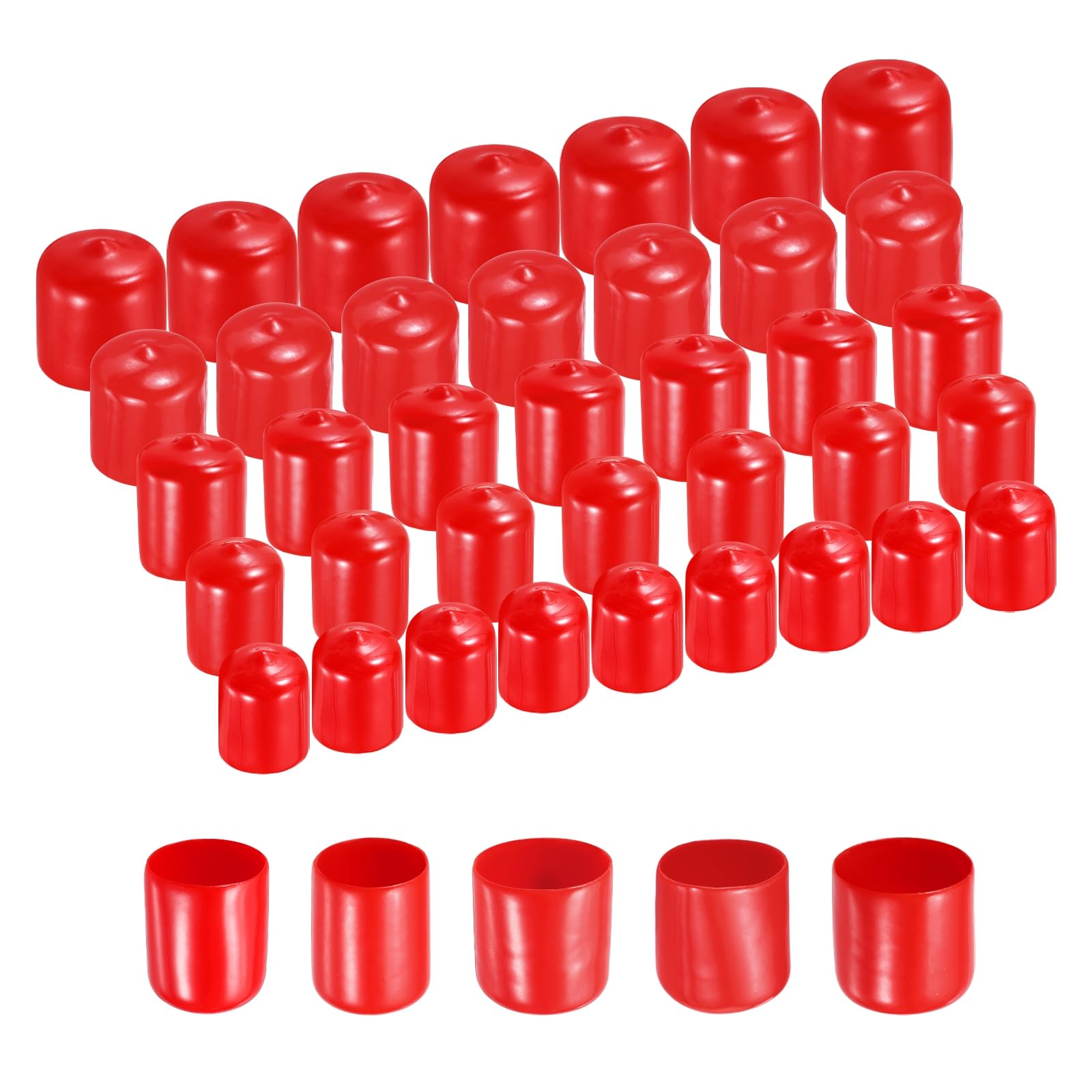 Protectores de rosca de tornillo uxcell para evitar daños en pernos mecánicos de hasta 1"
