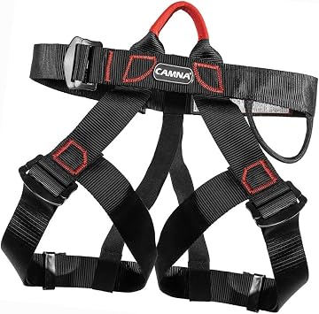 Professional Climbing Harness Half Body Safety Belt Anti Fall Protection Device Women Men Kids Teens