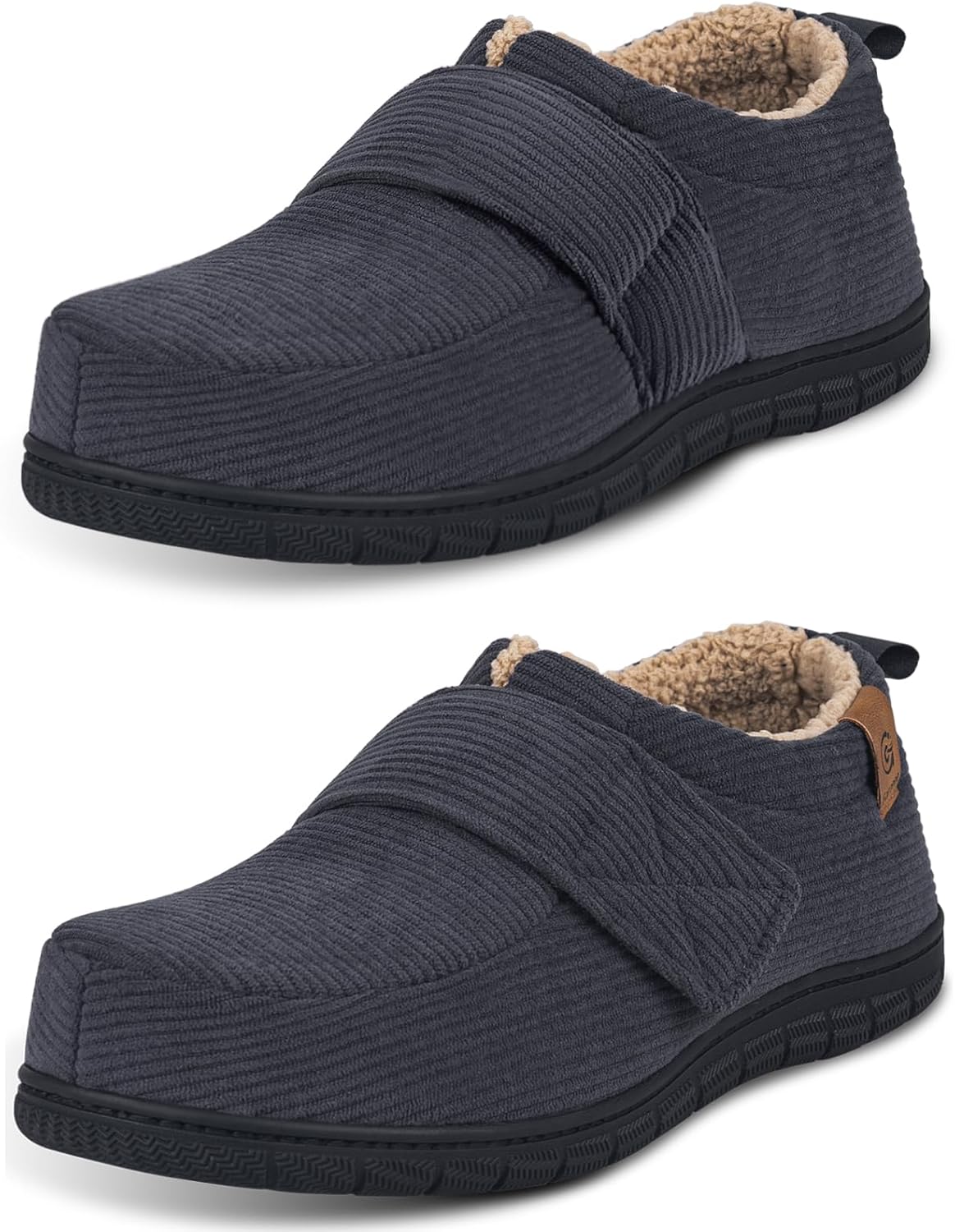 Garonne Men's House Shoes - Memory Foam Comfort