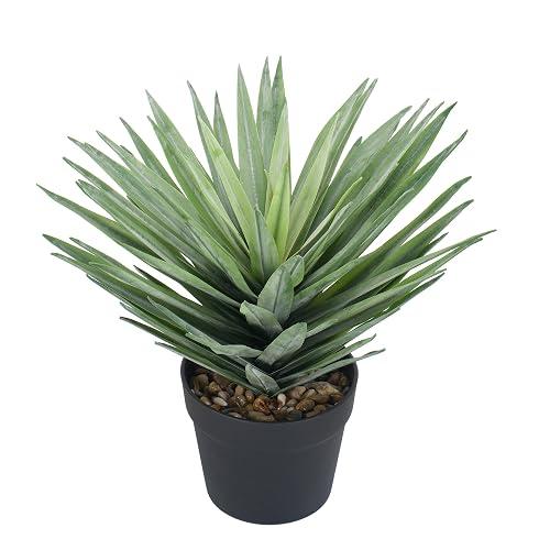 15 Inches Artificial Agave Plant for Indoor & Outdoor -