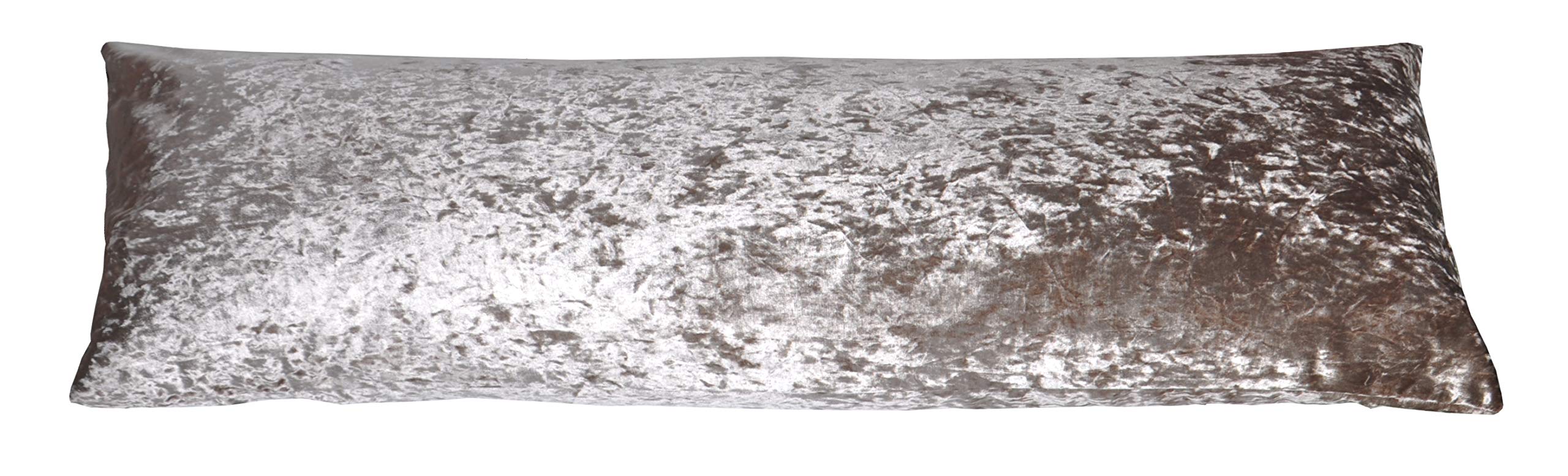 UK Care Direct Hollowfibre 4 ft 6" Bolster Pillow with Champagne Pillow Case - Luxuriously Soft with Excellent Bounce Back Properties - Ease Discomfort from Aches & Pains