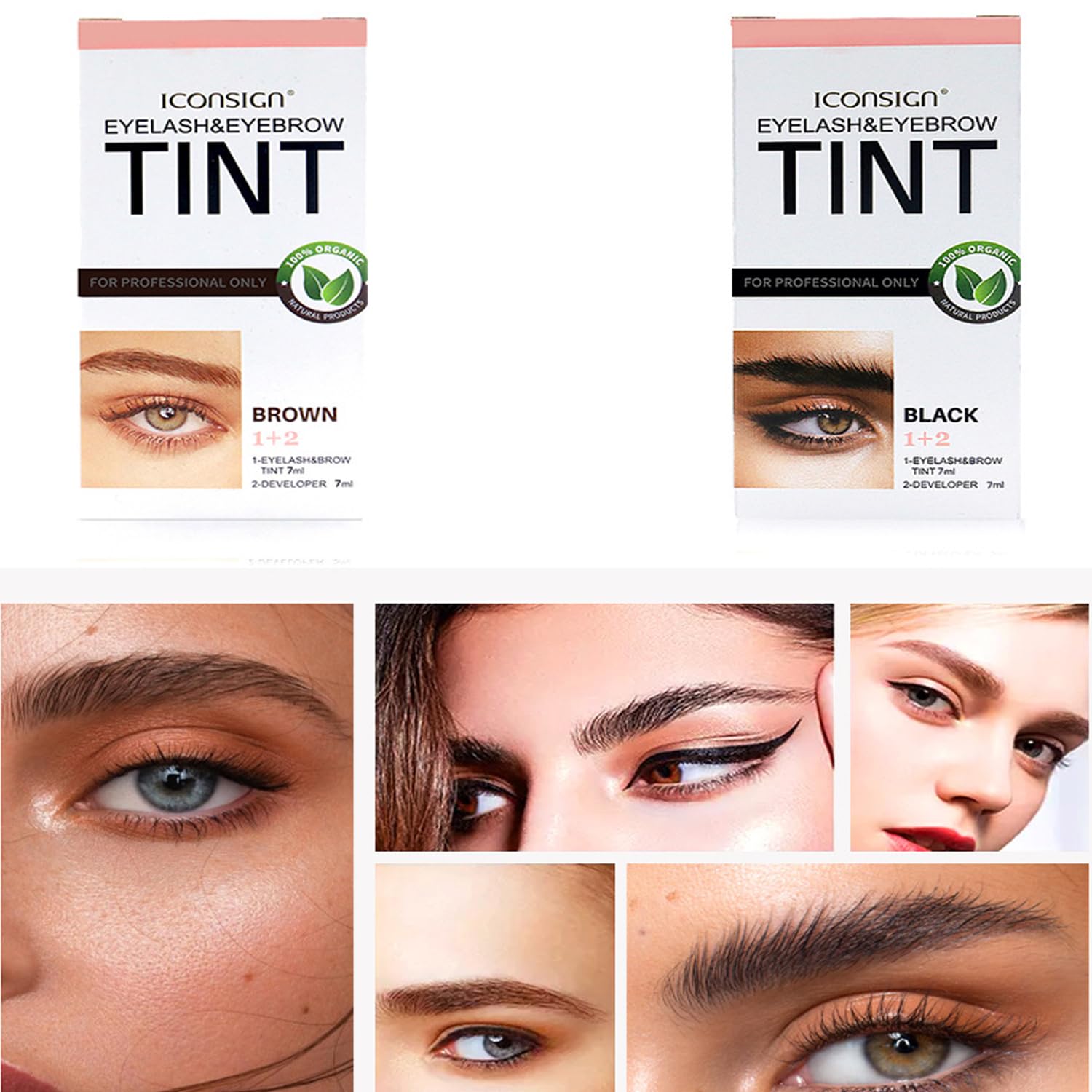 2-in-1 Eyebrow & Eyelash Tint Kit - Image 3
