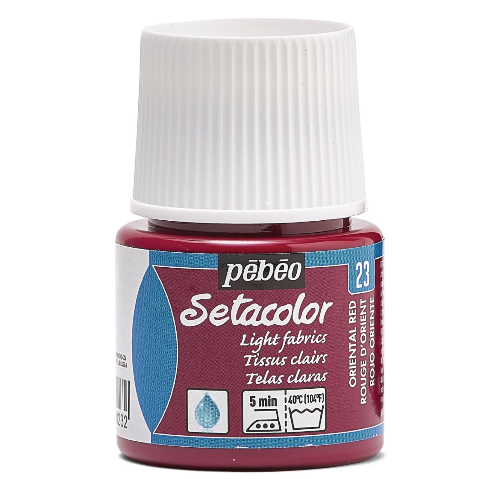 Pintura Setacolor Tejidos Claros Rojo Oriente 45Ml-image