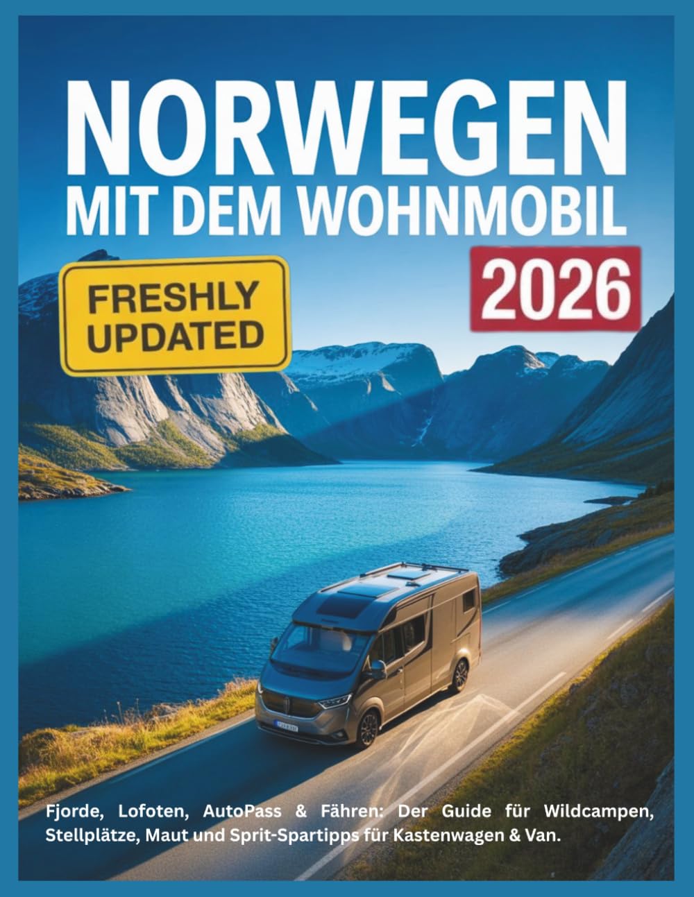 Norwegen mit dem Wohnmobil 2026: Fjorde, Lofoten, AutoPass & Fähren: Der Guide für Wildcampen, Stellplätze, Maut und Sprit-Spartipps für Kastenwagen & Van. (Womo-Experte Reiseführer)