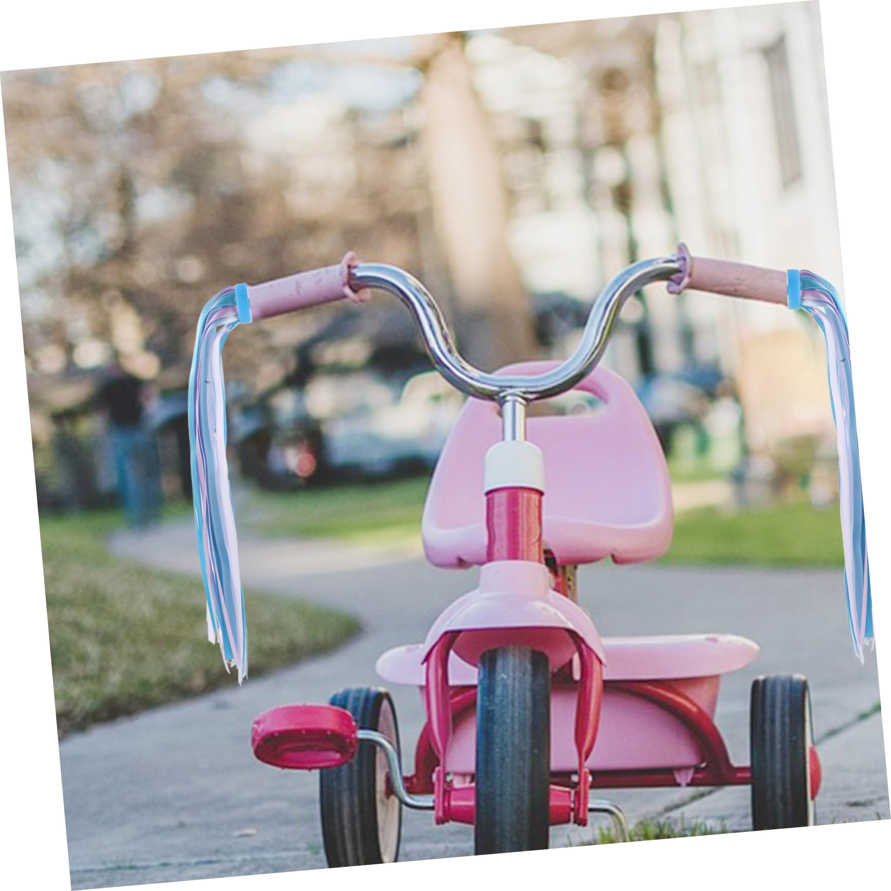 SEWACC Glossy Bike Handlebar Streamers Decorative Tassels for Boys and Girls 's Bikes Handlebar Streamers