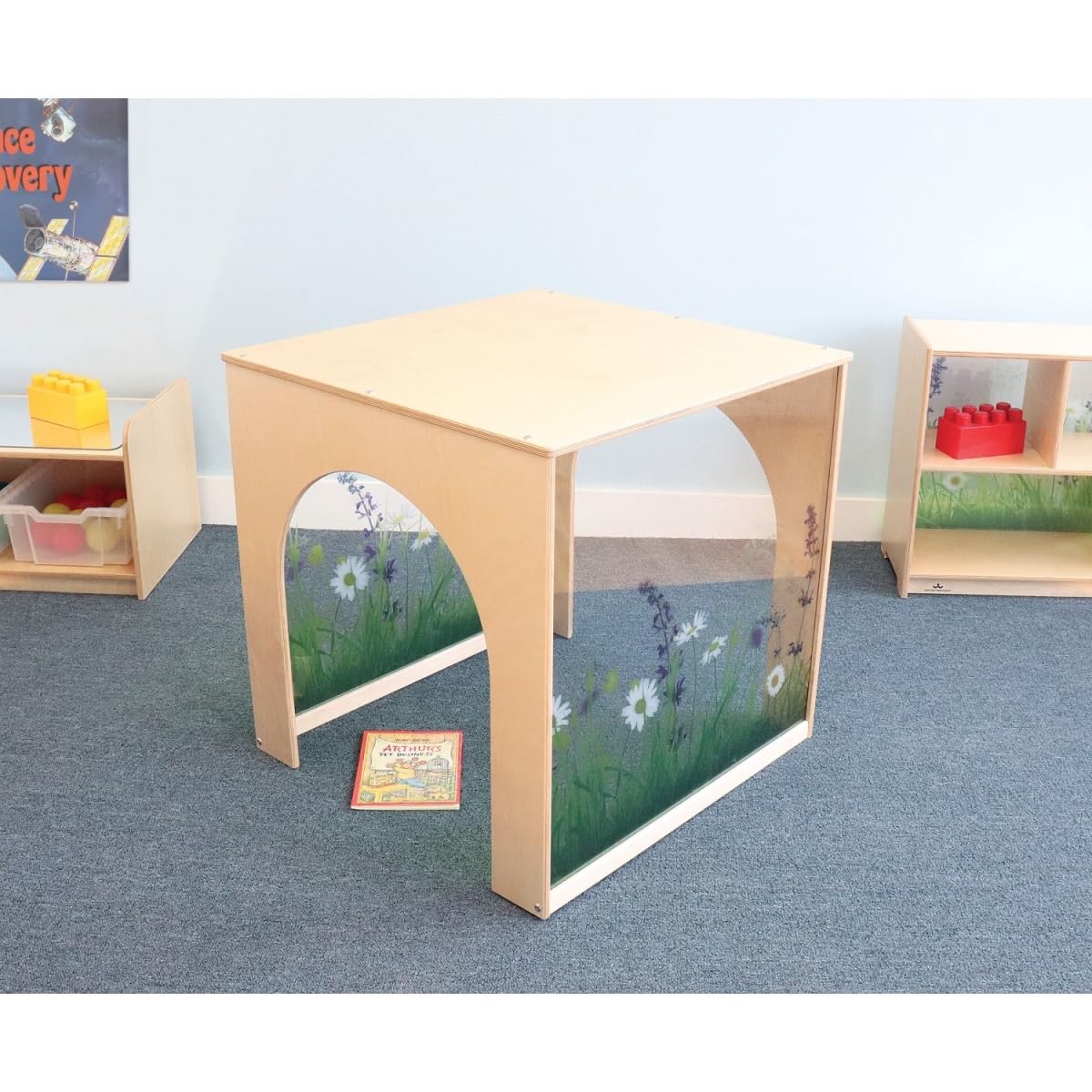 Nature View Play House Cube Natural