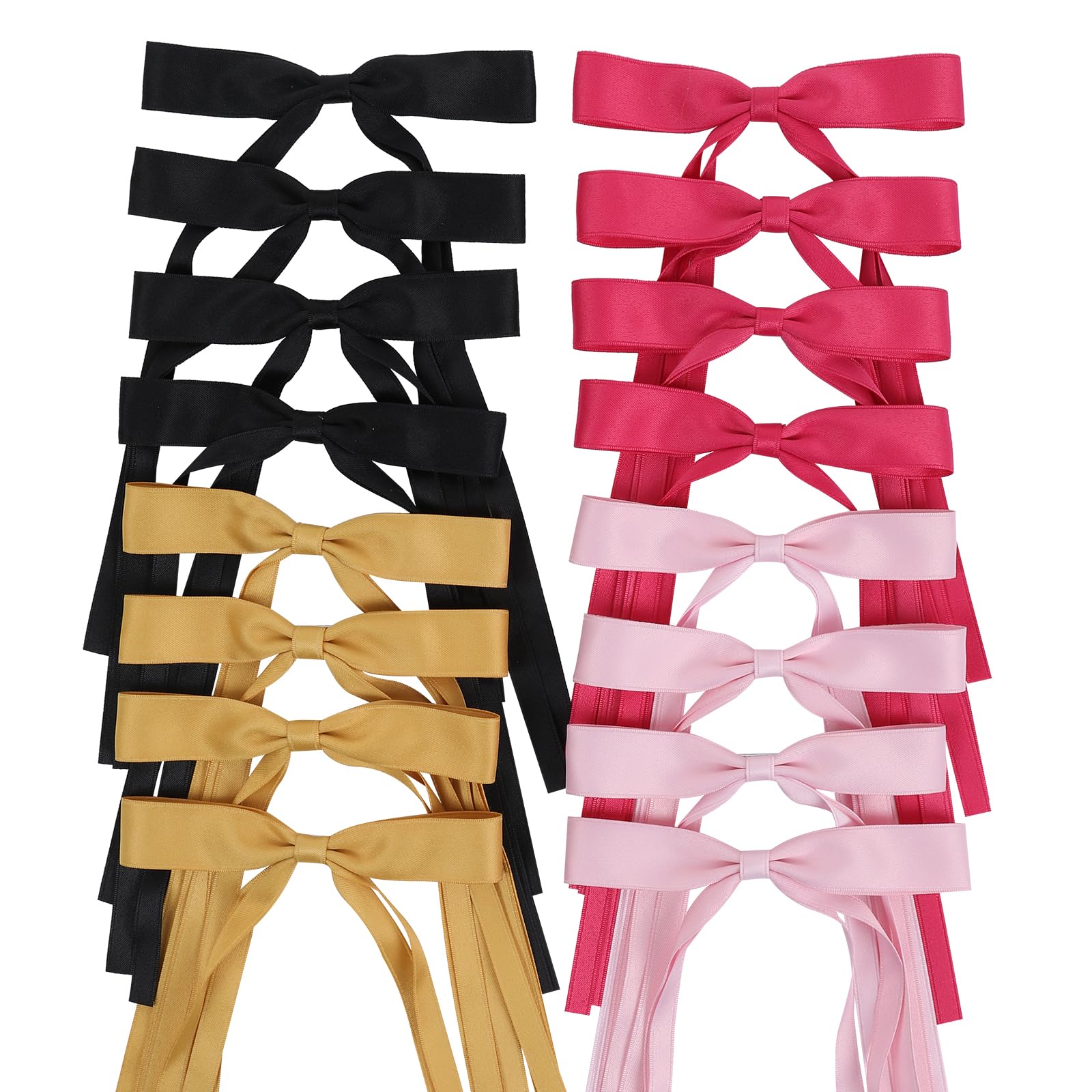 Cute Hair Bow Clips - 16 Pack for Women -9 Cute Hair Bow Clips - 16 Pack for Women -9