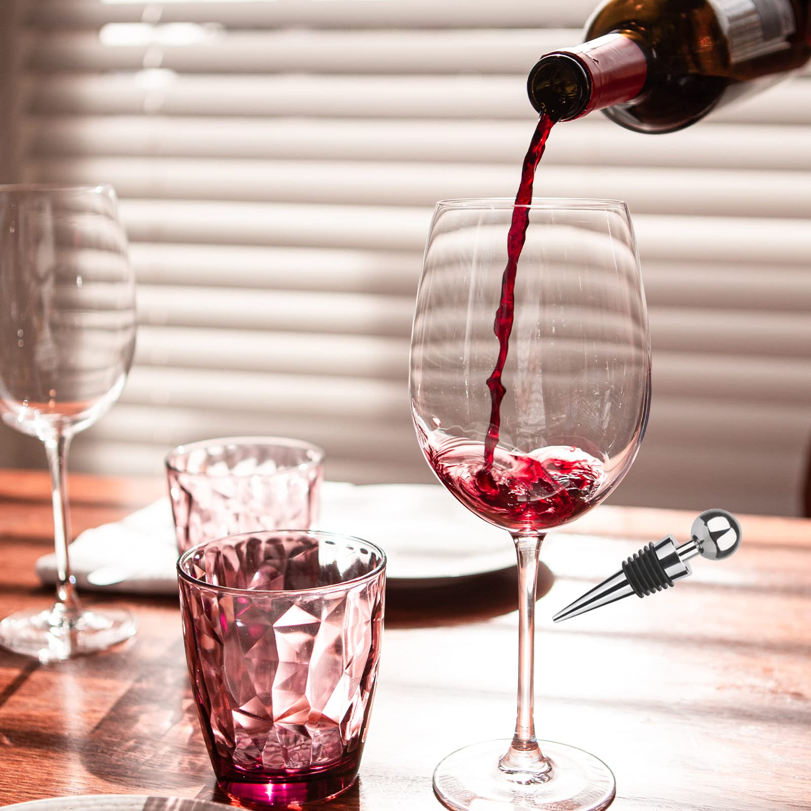 Cabilock Lot De 4 Bouchons En Acier Inoxydable Pour Bouteille