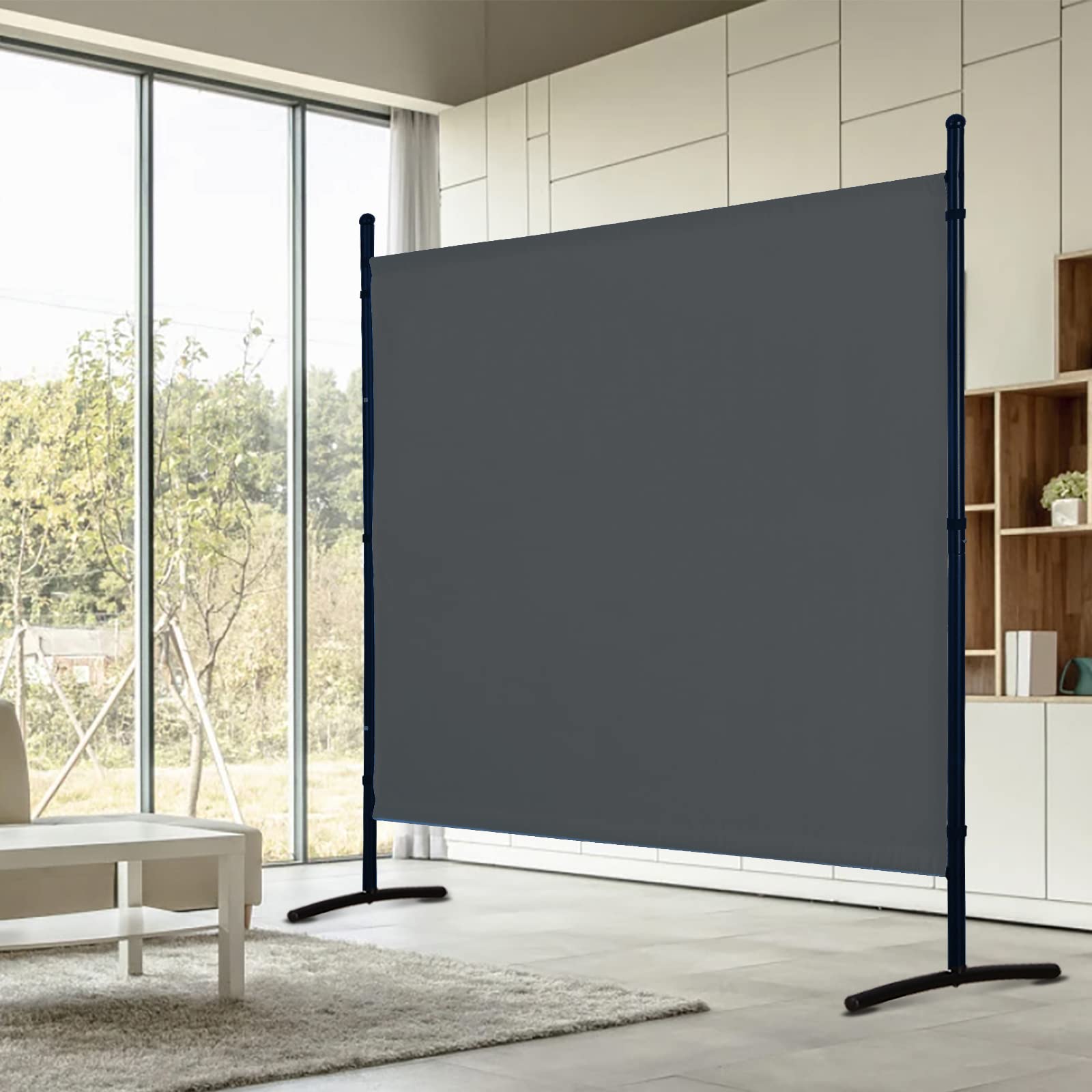 Snapklik.com : Room Divider 72 Inch Privacy Screens Single Panel ...