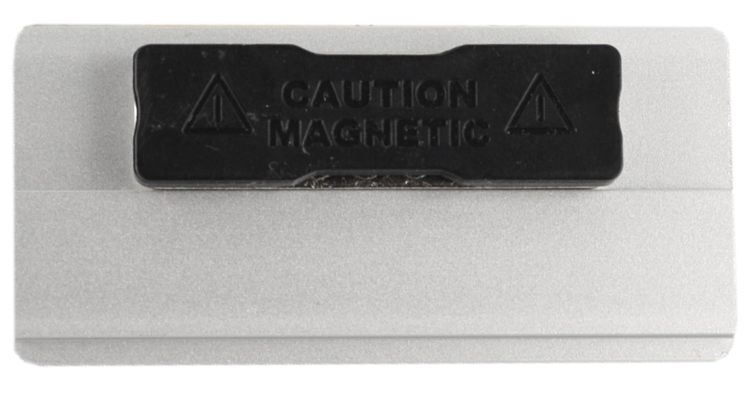 5 Stück Aluminium Namensschilder mit Magnet, individuellem Logodruck abgerundeten Ecken, Magnetbefestigung Name Badge, Namensschild für Kleidung