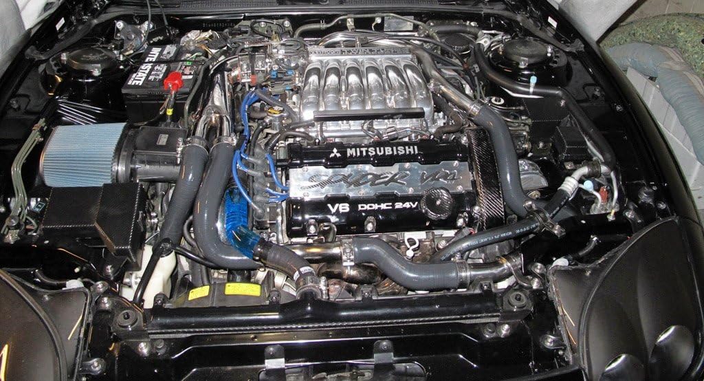 Autobahn88 Turbo Induction/Air Intake Silicone Hose Pipe, compatible with 1990-2001 Mitsubishi GTO 3000GT Dodge Stealth Z16A Z15A Twin Turbo (Blue -without Clamp Set) GTO 3000GT Dodge Stealth Z16A Z15A Air Intake -Blue -No Clamp