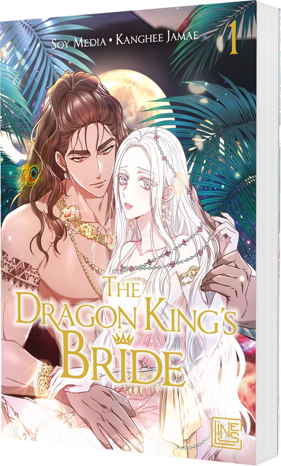 The Dragon King's Bride 1: Romantasy-Manhwa über eine arrangierte Ehe zwischen Drachenkönig und Mensch - limitierte Auflage mit Photocard