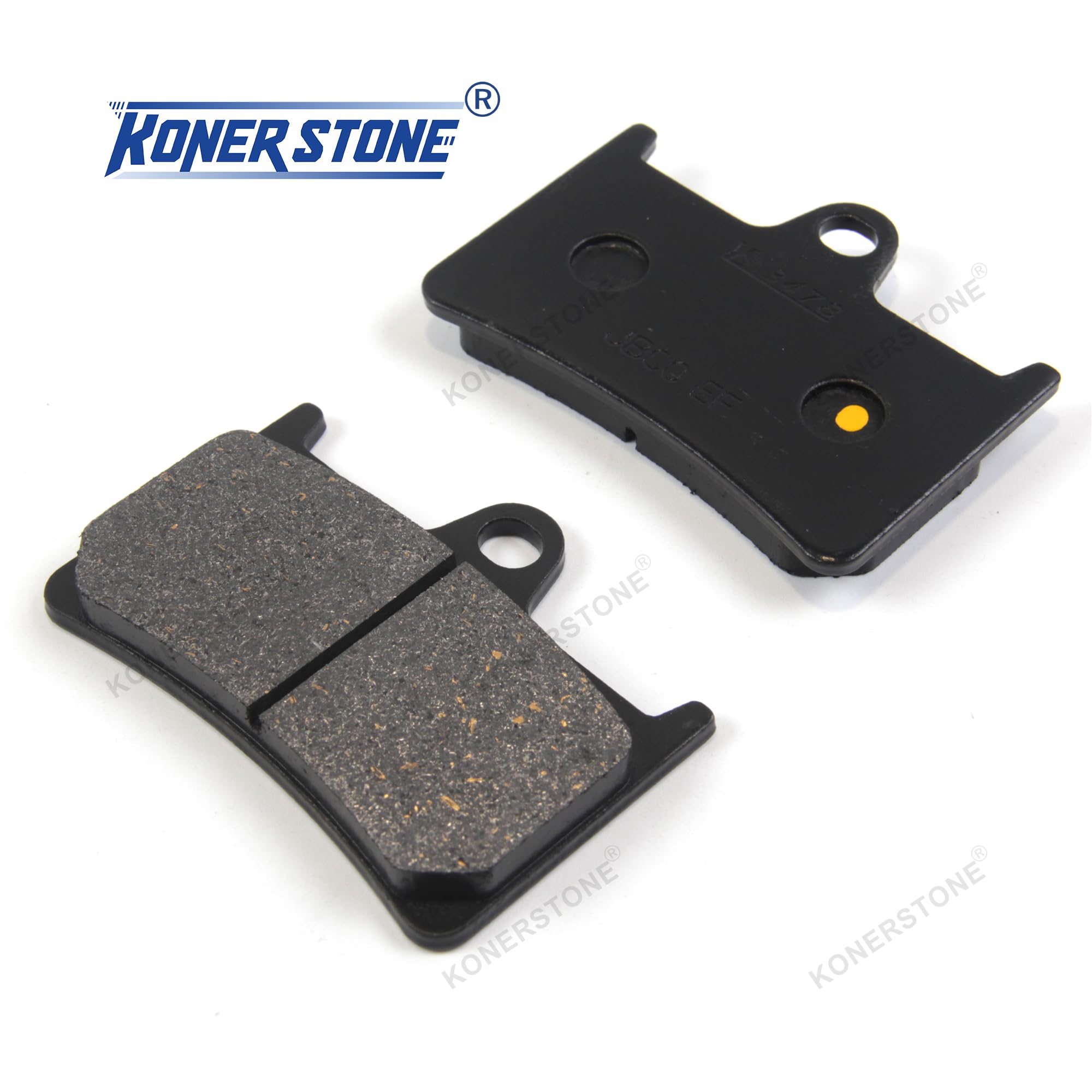 Arashi Kit dischi e pastiglie per freni anteriori per Ya.ma.ha MT-09 2014-2015 MT09 ABS/MT-09 Tracer ABS 2015 Accessori di ricambio Nero