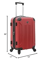 Amazon.com | Travelers Club Chicago Hardside Expandable