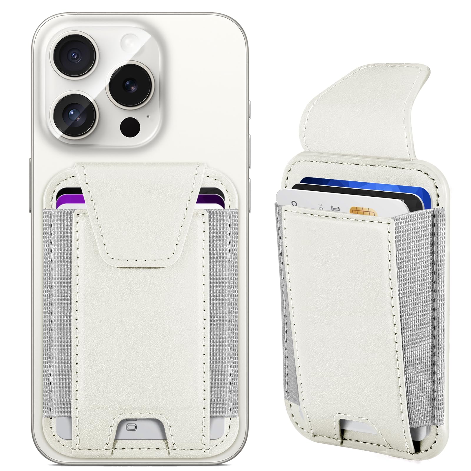 Amazon.com: Miroddi for MagSafe Wallet with Privacy Flap