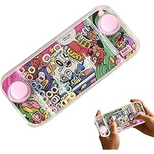 Kids Water Toss Toys, Aqua Loop Game Console, Aqua Loop Toss Toss Toys, Handheld Water Toss Game Arcade for Kids, Adults, All Ages, Girls and Boys
