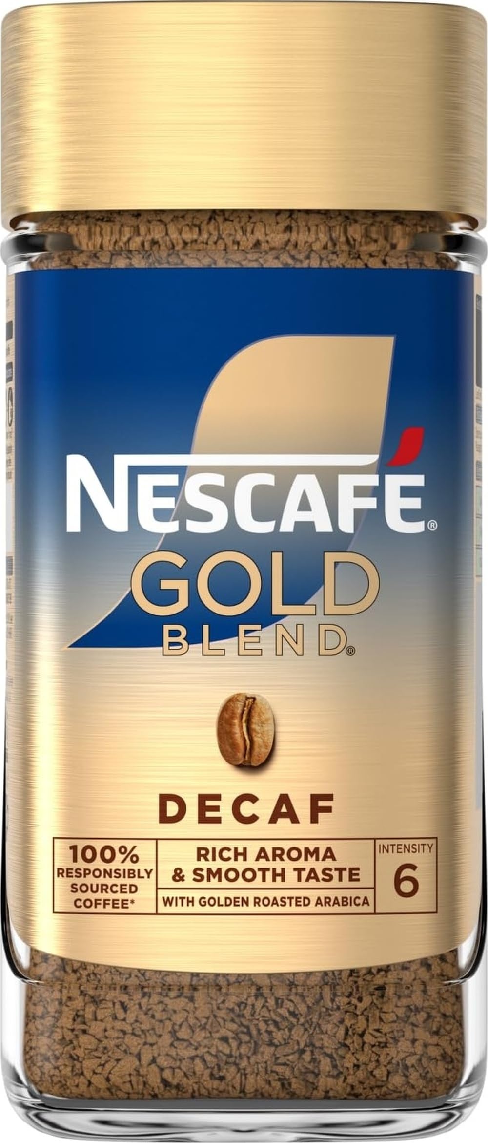 Nescafé Gold Blend Decaf Instant Coffee 190g | Pack of 1