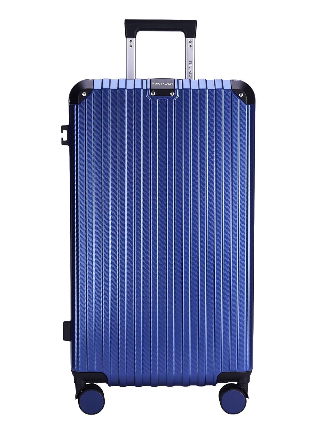 Fur Jaden Carbon Trunk 65CM German Polycarbonate Travel Luggage Check-in Medium Suitcase with Ergonomic Storage, 8 StealthTech Shock Absorbing Wheels, TSA Lock, Aerospace Grade Trolley Fur Jaden Carbon Trunk 65CM German Polycarbonate Travel Luggage Check-in Medium Suitcase with Ergonomic Storage, 8 StealthTech Shock Absorbing Wheels, TSA Lock, Aerospace Grade Trolley