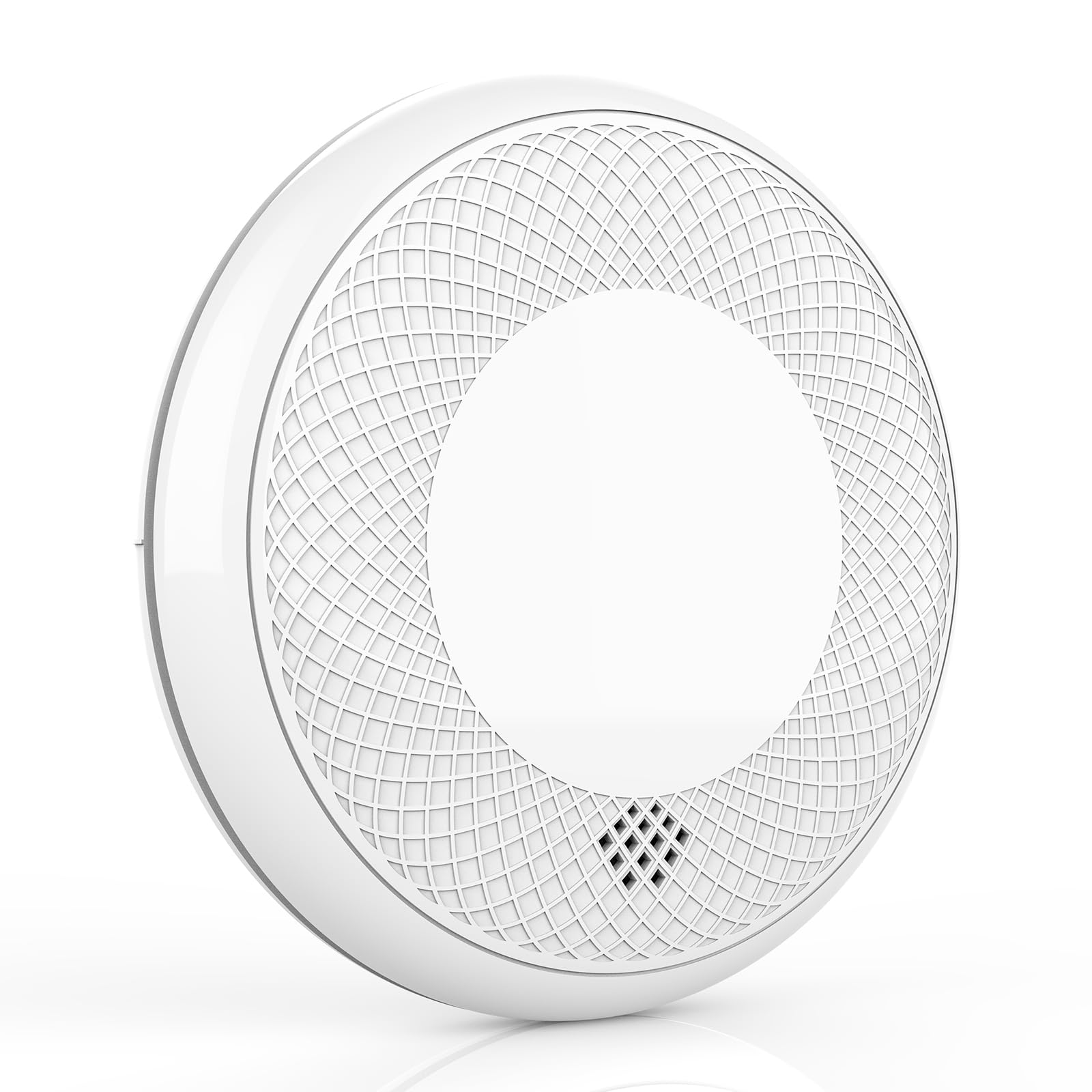 RUNIDUR Rauch und CO Melder, Kombination Rauchmelder und Kohlenmonoxid Melder Standalone, Akkurater Sensor mit 10 Jahre Batterie, Testknopf und Lauter 85 dB Alarm, Einfache Installation, 1 Stück