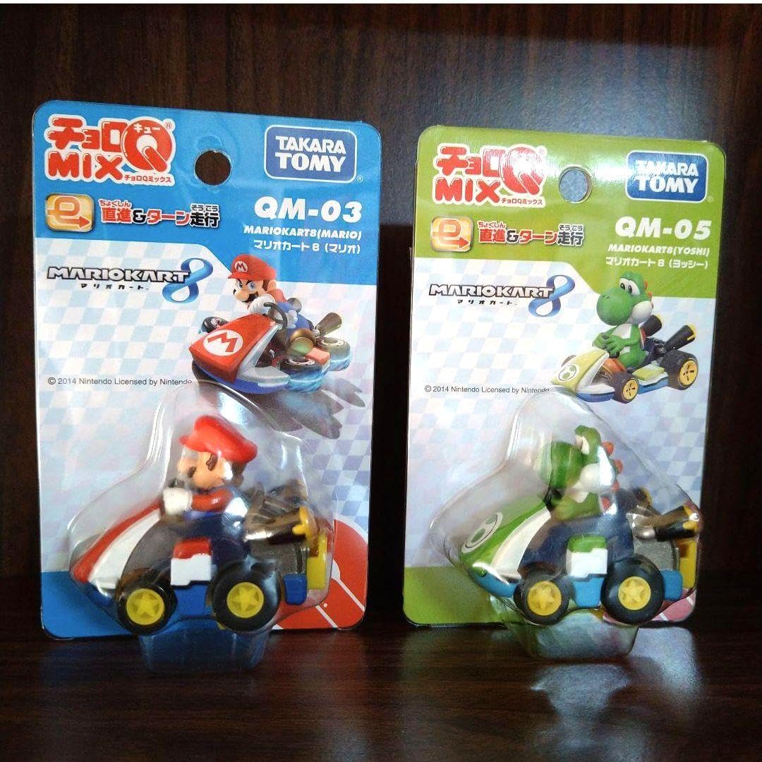 Amazon.co.jp: チョロq mix マリオカート8 マリオ ヨッシー セット