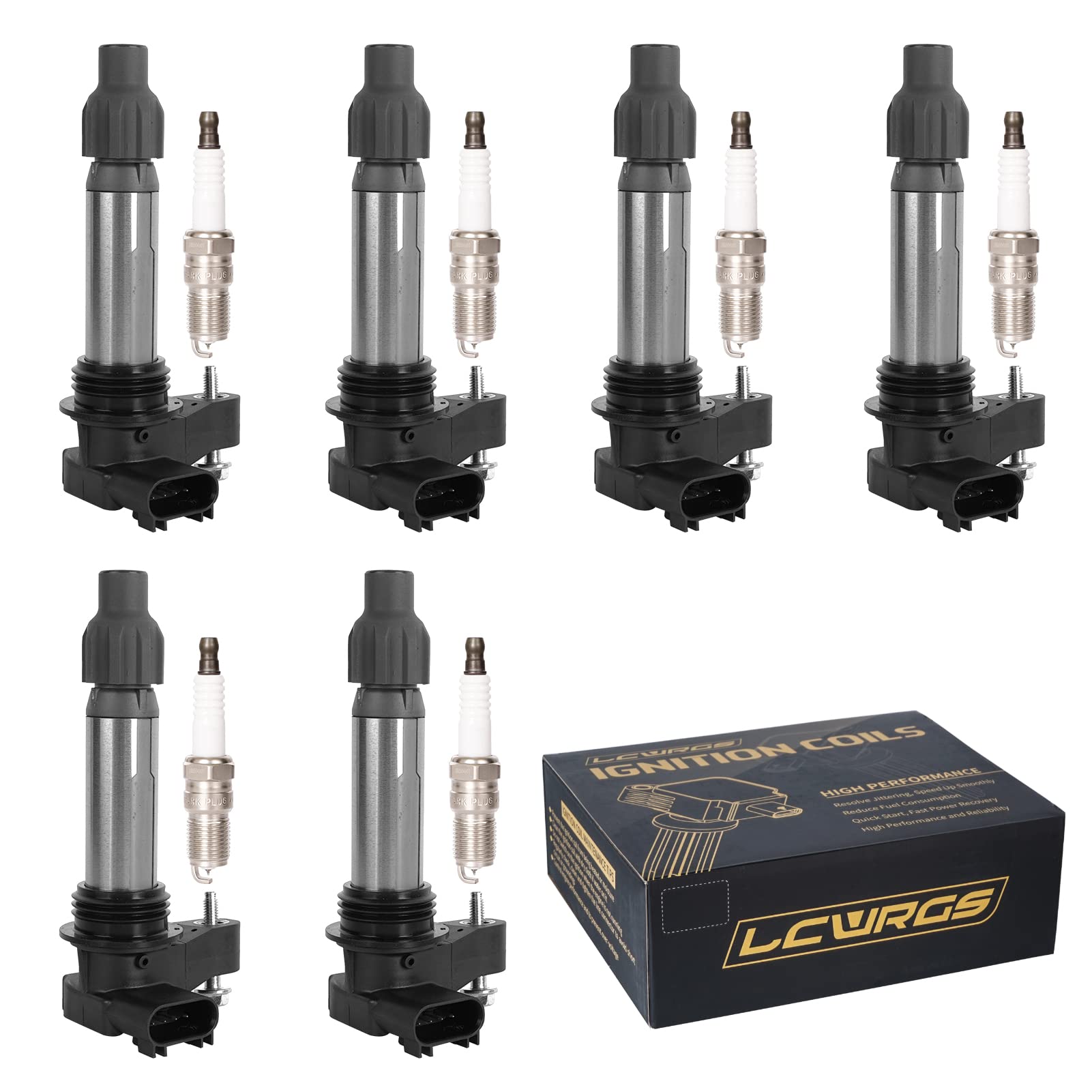 Photo 1 of LCWRGS Ignition Coil Packs and Spark Plugs Set