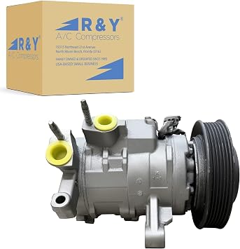 RYC Automotive Air Conditioning Compressor AEG319 With Rear Wheel Drive. Does Not Fit 5.7L Models