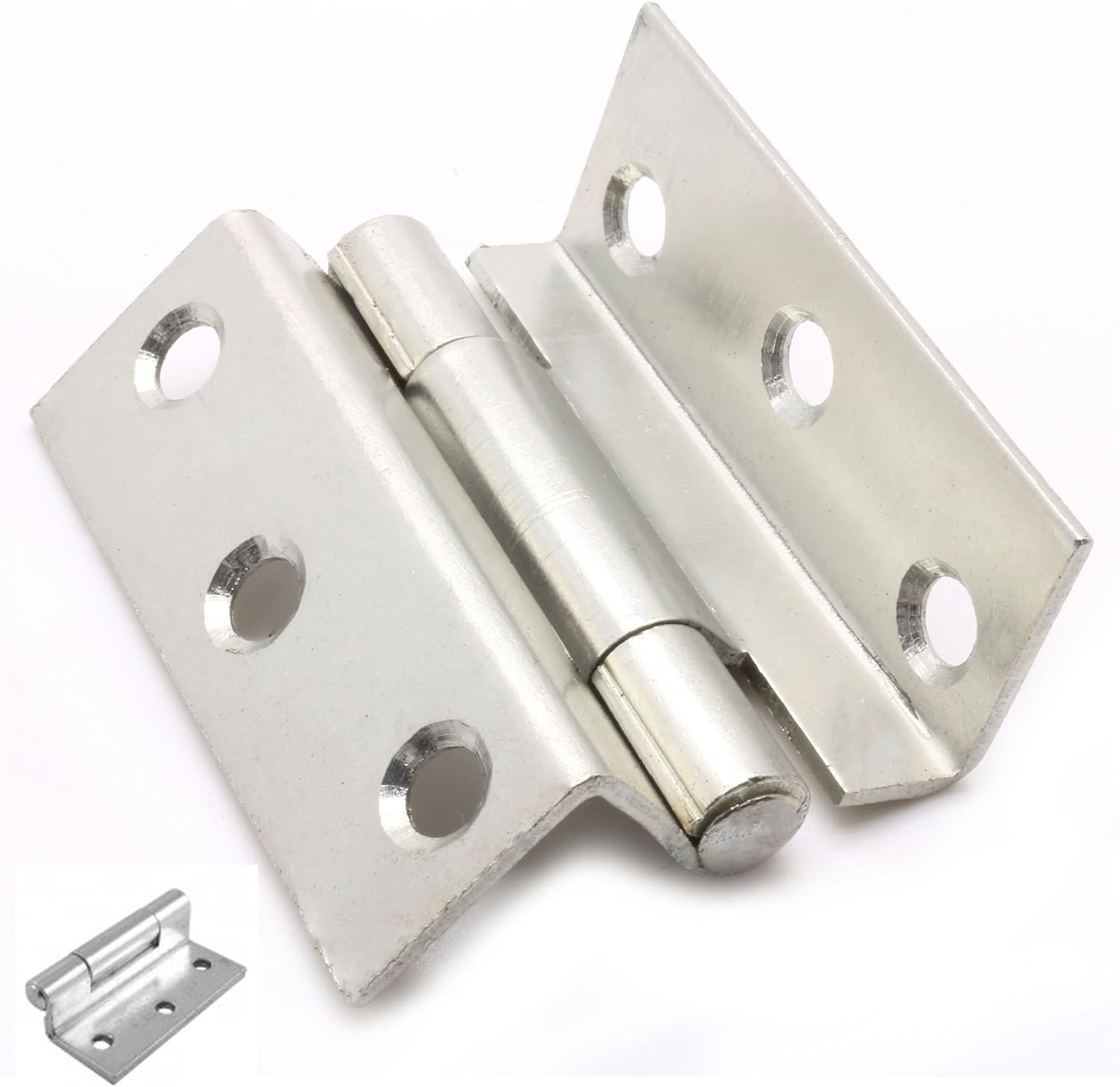 2X Pairs of Zinc Storm Proof Hinges for Window Shutters Heavy Duty