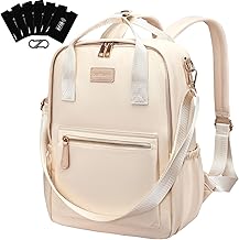 Leathario Women's Backpack, Anti-Theft and Waterproof, Laptop Backpack 13.3 Inches, for University, Work and Casual Use, Women's Gift