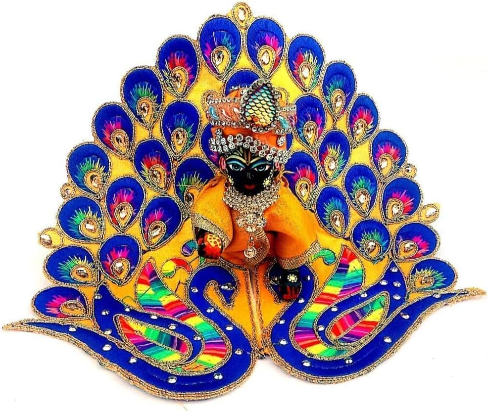 Cotton Laddu Gopal Dress (Yellow) (2 Number)