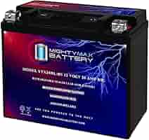 マイティ マックス Amazon.com: Mighty Max Battery YTX9-BS 12V 8AH Replaces 03