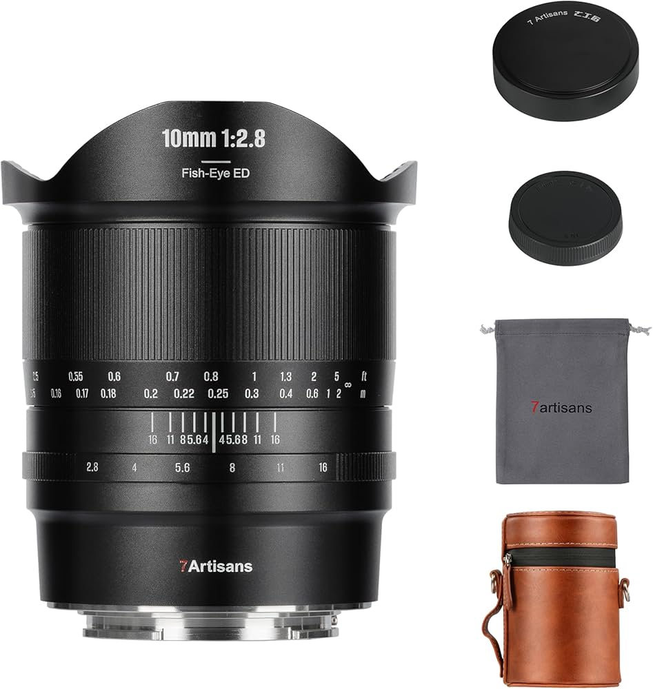 Amazon.co.jp: 7artisans 10mm F2.8 II フルフレーム 超広角魚眼レンズ