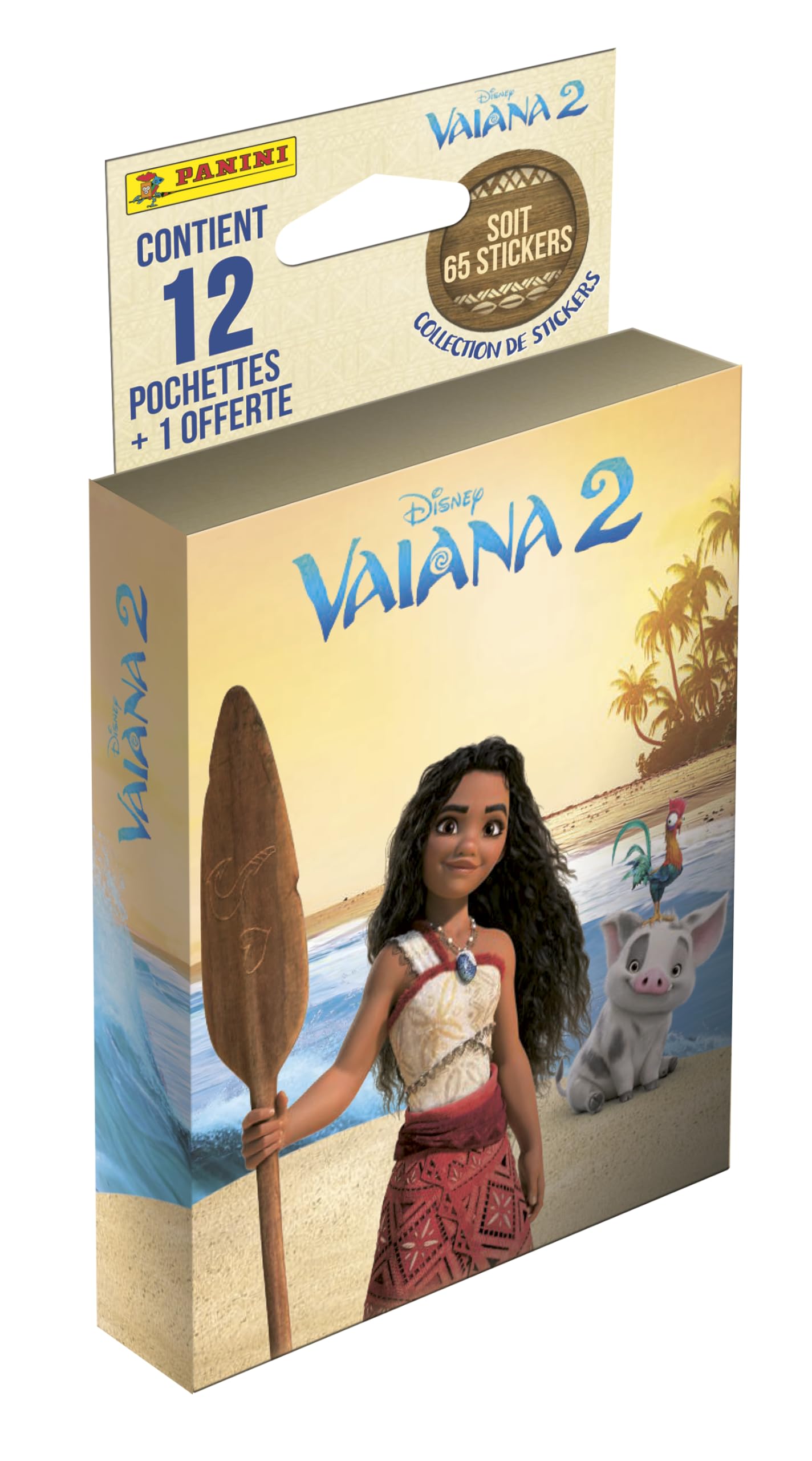 PANINI VAIANA 2 blister 12 kieszeni + 1 gratis