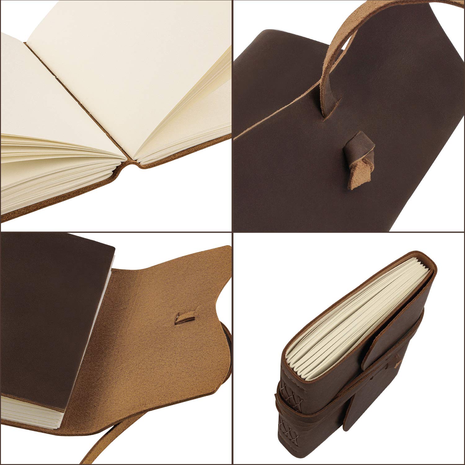Diario in pelle personalizzato con incisione per marito, blocco note antico fatto a mano rilegato in pelle, regalo da uomo, regalo da moglie, regalo ideale per San Valentino, Natale, compleanno