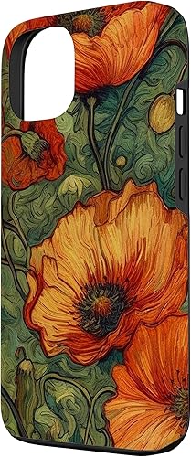 Miniatura 2 de Funda de flores estilo Van Gogh para iPhone 13