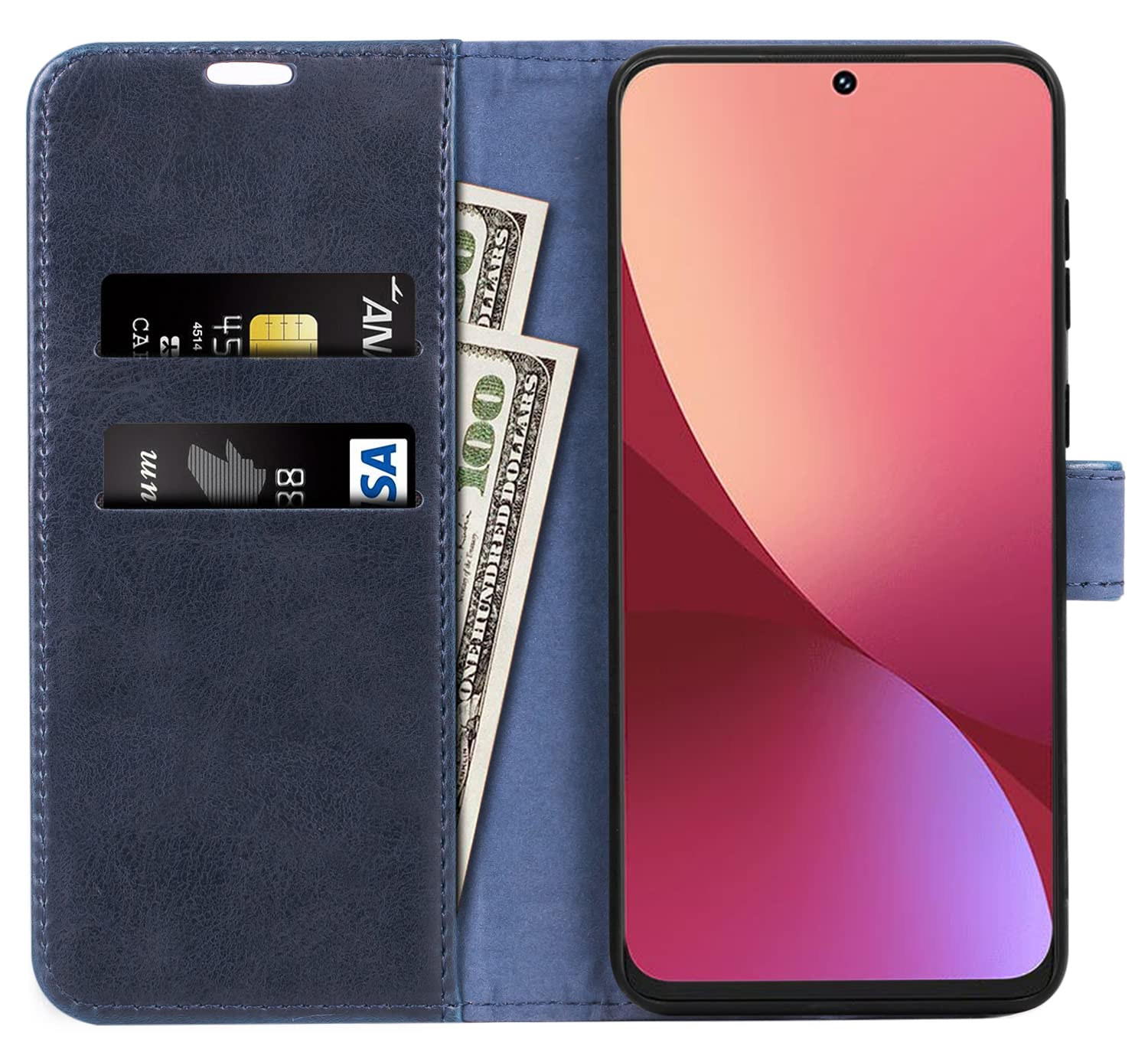 Mulbess Leder Flip Case Für Xiaomi Redmi Note 12 Pro 5G – Mit Kartenfach, Magnetverschluss & Ständerfunktion