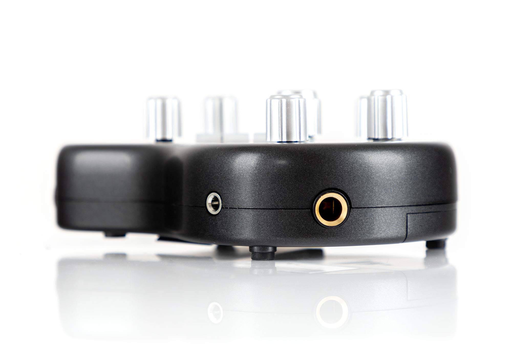 Rocktile GP-10 / BB-860A Gitarren Amp Set - Kopfhörerverstärker mit 6 hochwertigen Amp-Models und weiteren Funktionen - Bluetooth® Lautsprecher mit Akku - 5" Fullrange Lautsprecher - Schwarz