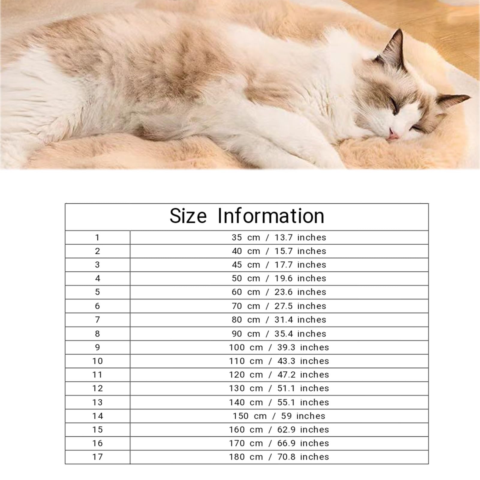 Divano per Cani E Gatti Con Fondo Antiscivolo, Tappeto Rotondo Lavabile, Moderno Letto A Pelo Lungo Da Posizionare Accanto Al Pavimento, Tappetino per Soggiorno(Beige,47in)