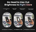 AegisNova [1-Pack] Anti-Reflective Screen Protector for iPhone 17, 9H+ Tempered Glass with 13FT Military-Grade Drop Protection, Balanced-Pressure Slider for Bubble-Free Install, Helps Indirectly Lower Screen Power Consumption