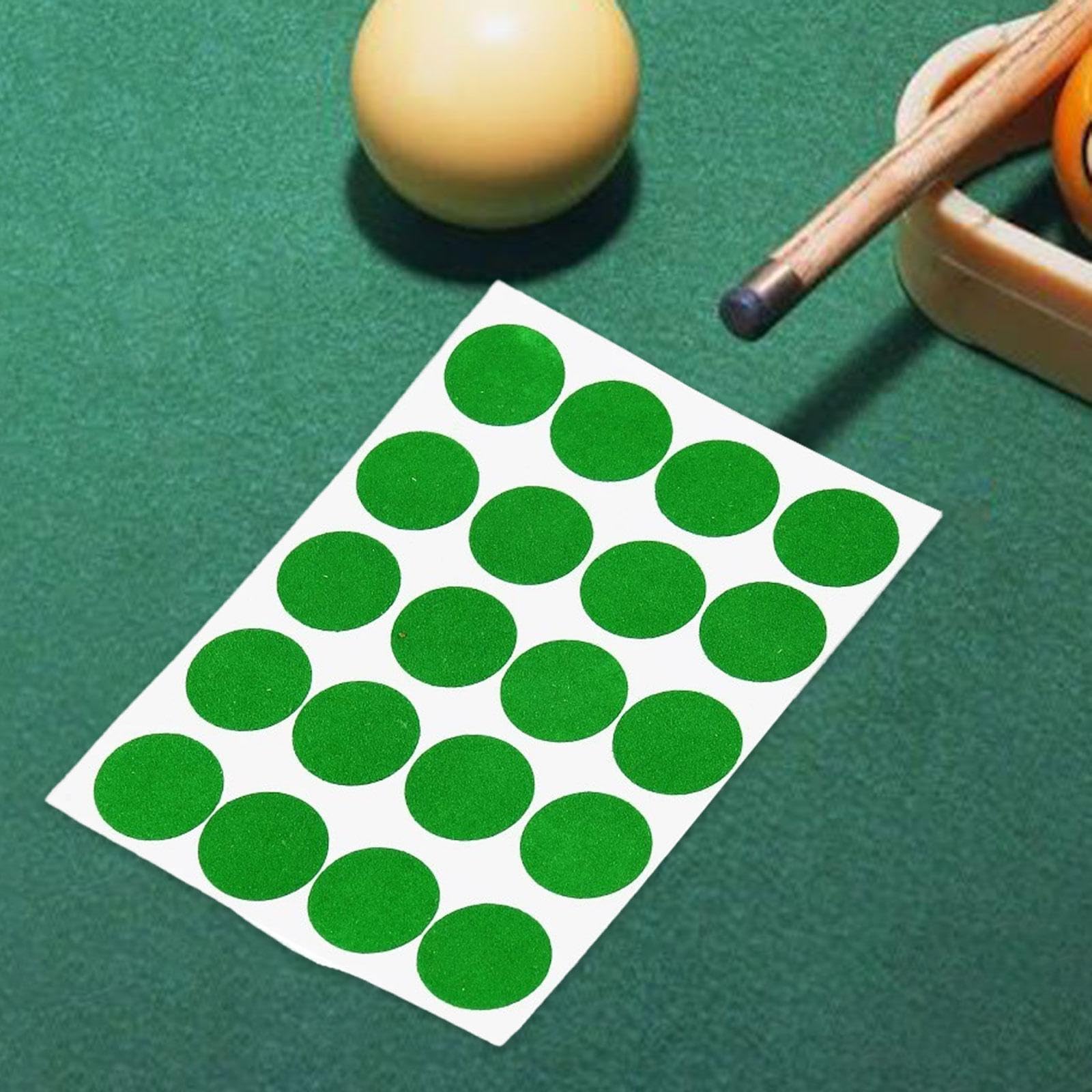 Colaxi Billiard Pool Table Cloth Repair Snooker Mending Billiard Tablecloth Repairing Stickers Damage Cover Easy to Use Accessories, 3cm