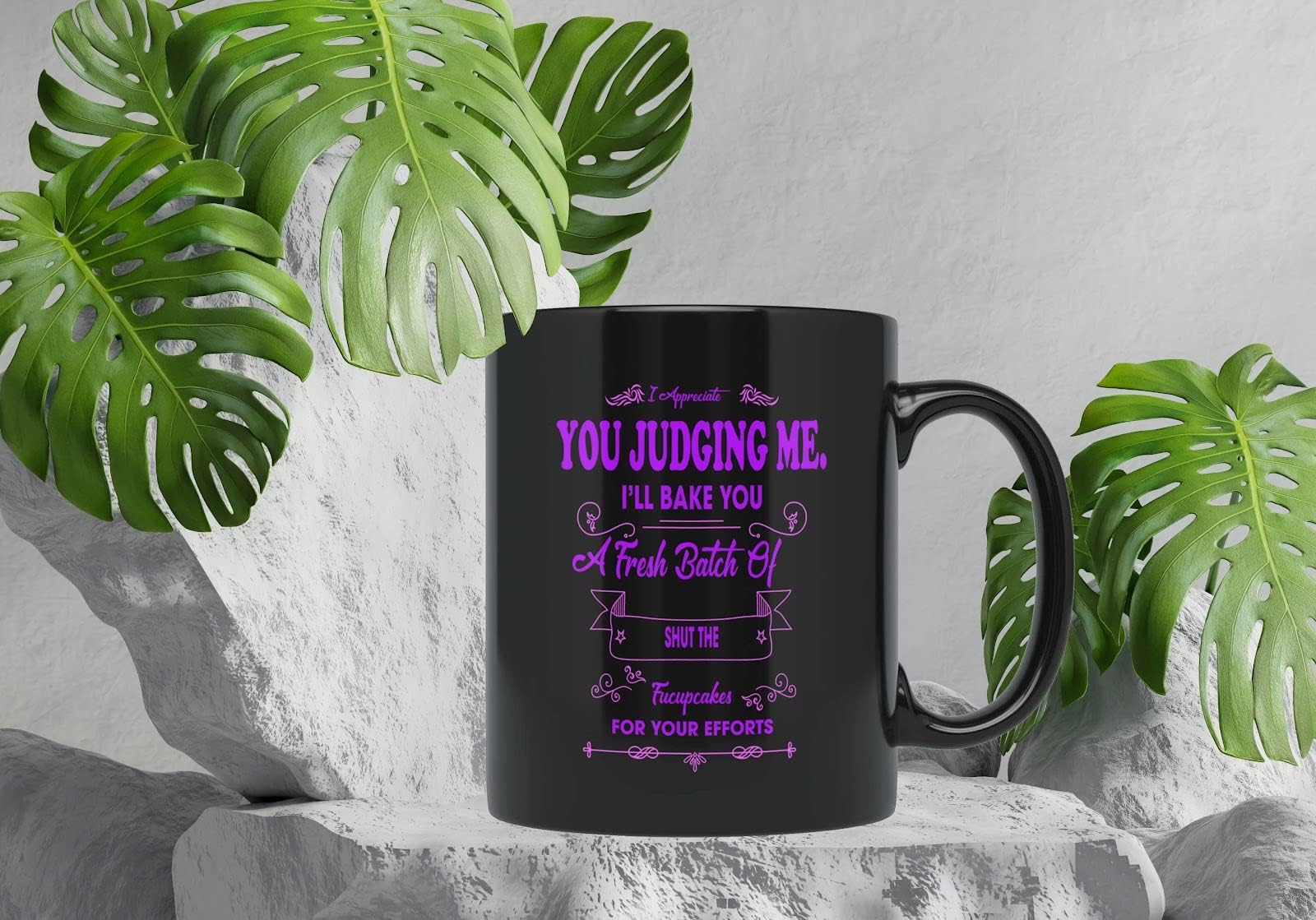 Coffee Mug i Appreciate You Judging Me i'Ll Bake You a Fresh Batch - Funny Present - Great Novelty Present From Mom, Dad, , Lgbt, Co-Worker and 008919