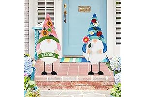 YEAHOME Outdoor Spring Decorations for Porch