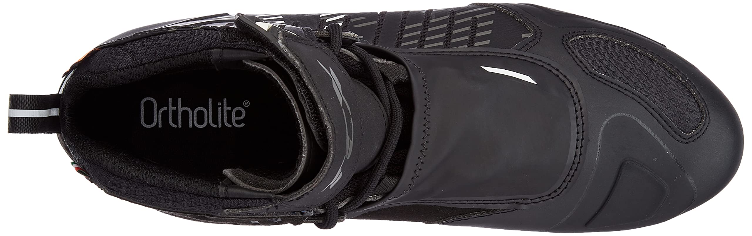 TCX - R04D Waterproof, Zapatillas de Moto Impermeables para Hombre, Certificadas con Membrana T-Dry, Cordones y Cierre de Velcro, Parte Superior de Malla, Negro/Blanco