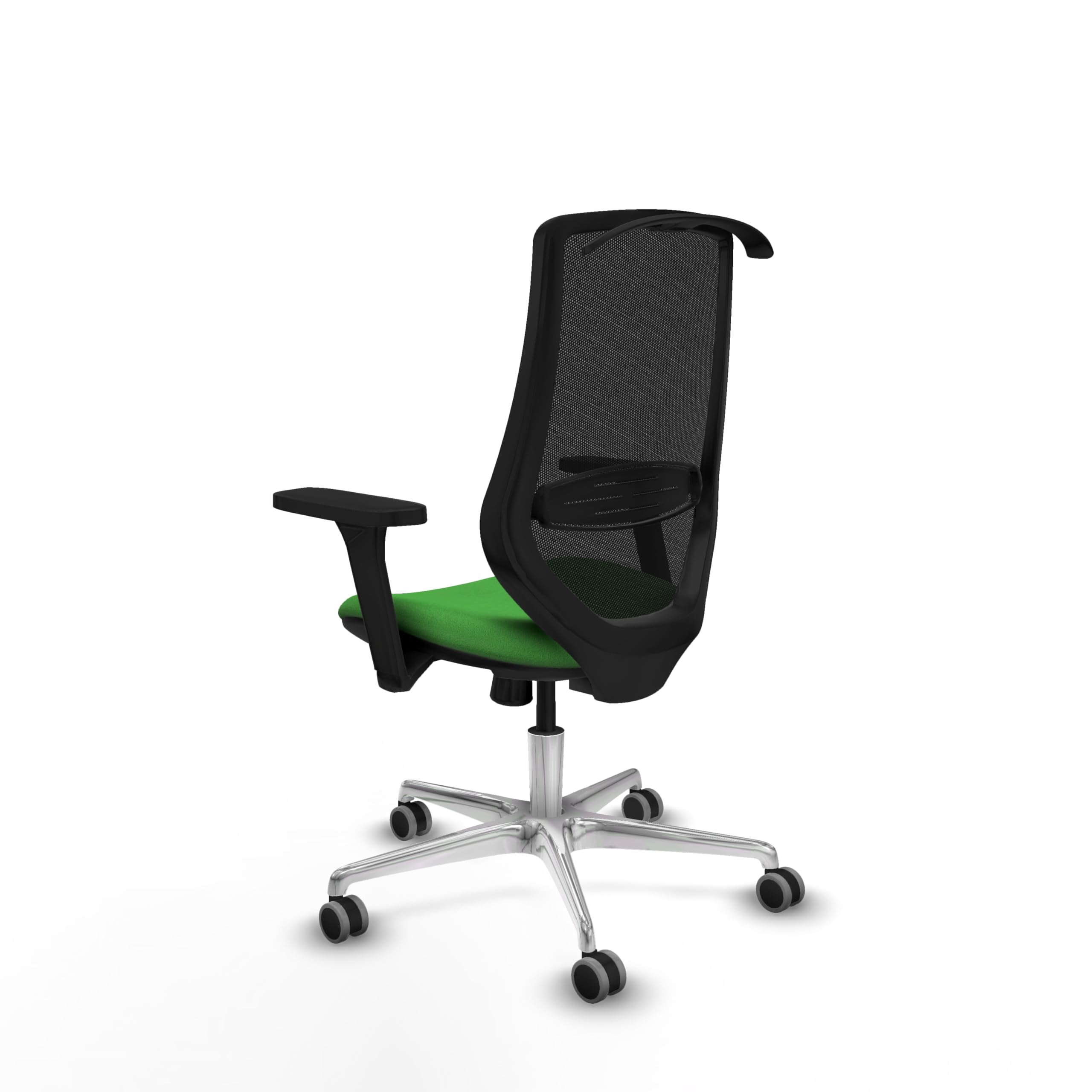 Piqueras y Crespo Silla Mardos operativa Alta ergonómica para teletrabajo con Respaldo Fijo, Brazos 3D, Apoyo Lumbar 1D, Mecanismo sincro 4 Posiciones, soporta hasta 120 Kg