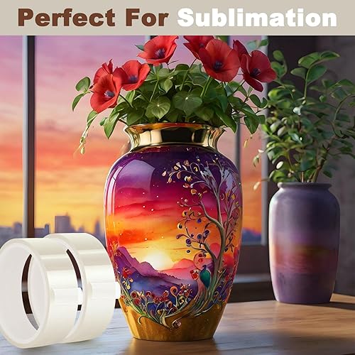 Miniatura 7 de Billbotk Cinta resistente al calor de 0.787 in para sublimación, cinta de transferencia de calor para prensa de calor, cinta térmica sin residuos