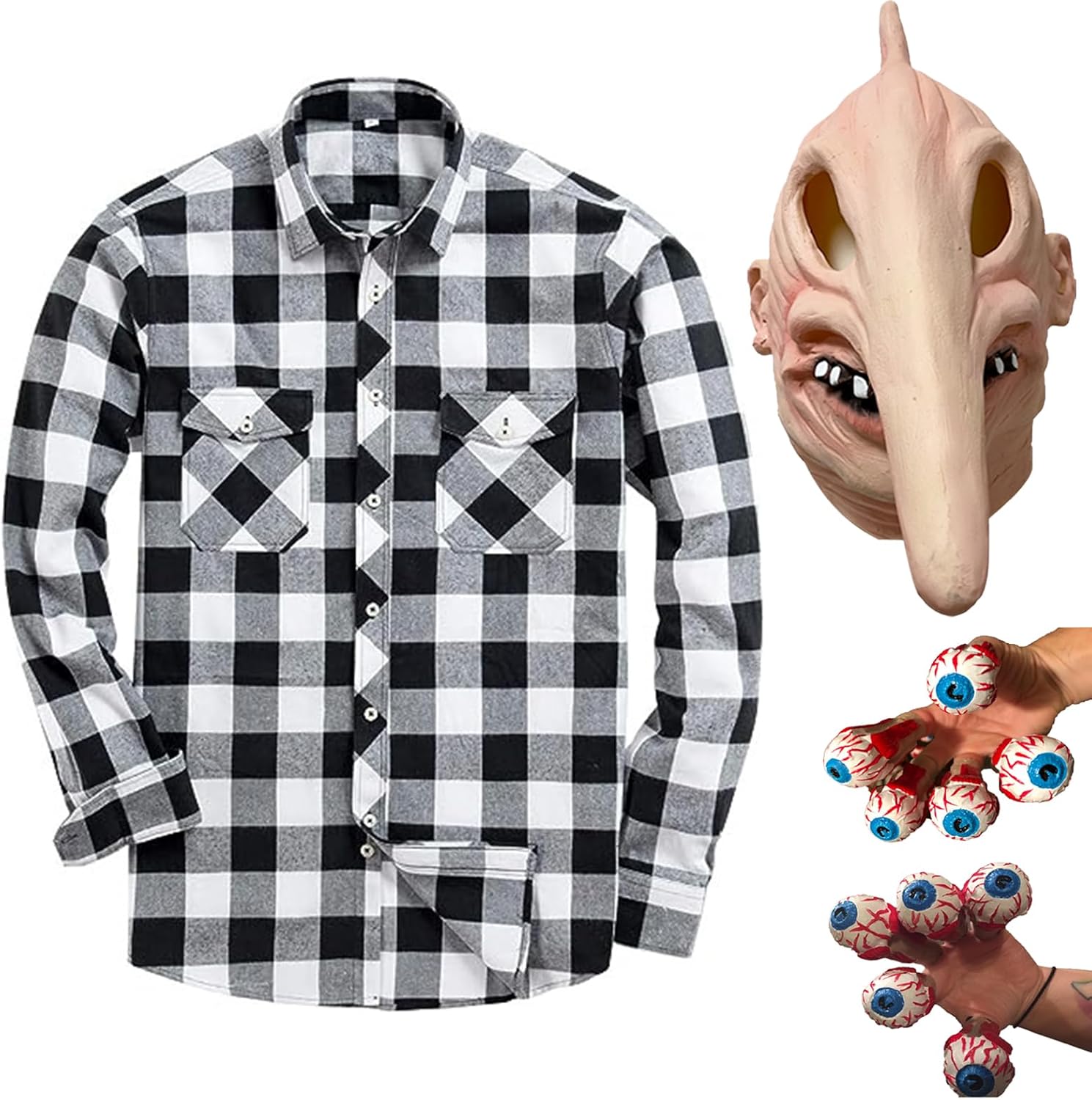 Xinxiaomeng Adam Maitland Costume Men Beetle Juice Costume