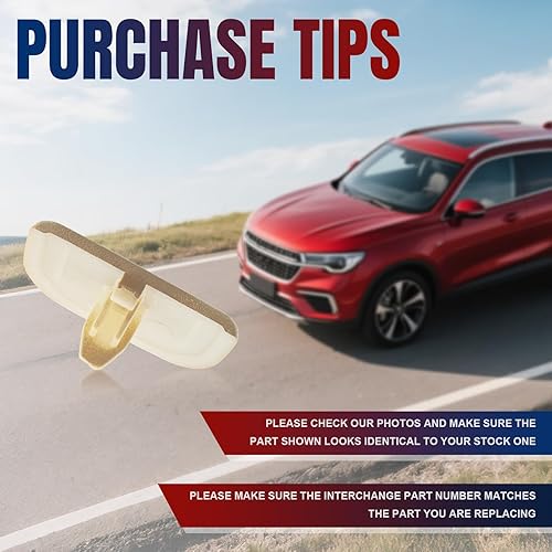 Miniatura 6 de AUTOKAY Dune - Clip para visera solar DS7Z4273AA para Ford Fusion MKZ Edge 2013-2016