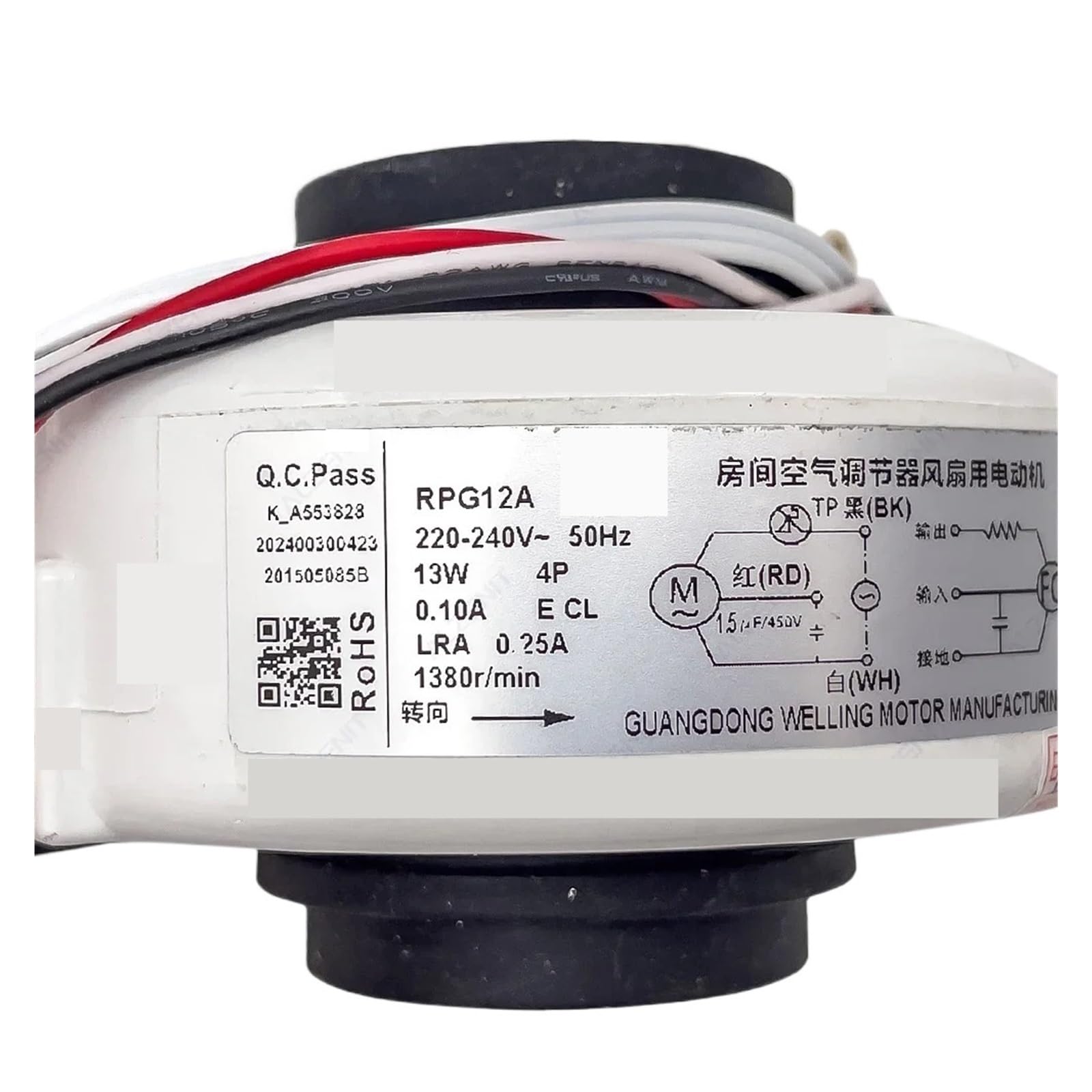 Motore Ventola per Climatizzatore Compatibile con TCL RPG12A 220-240V 13W