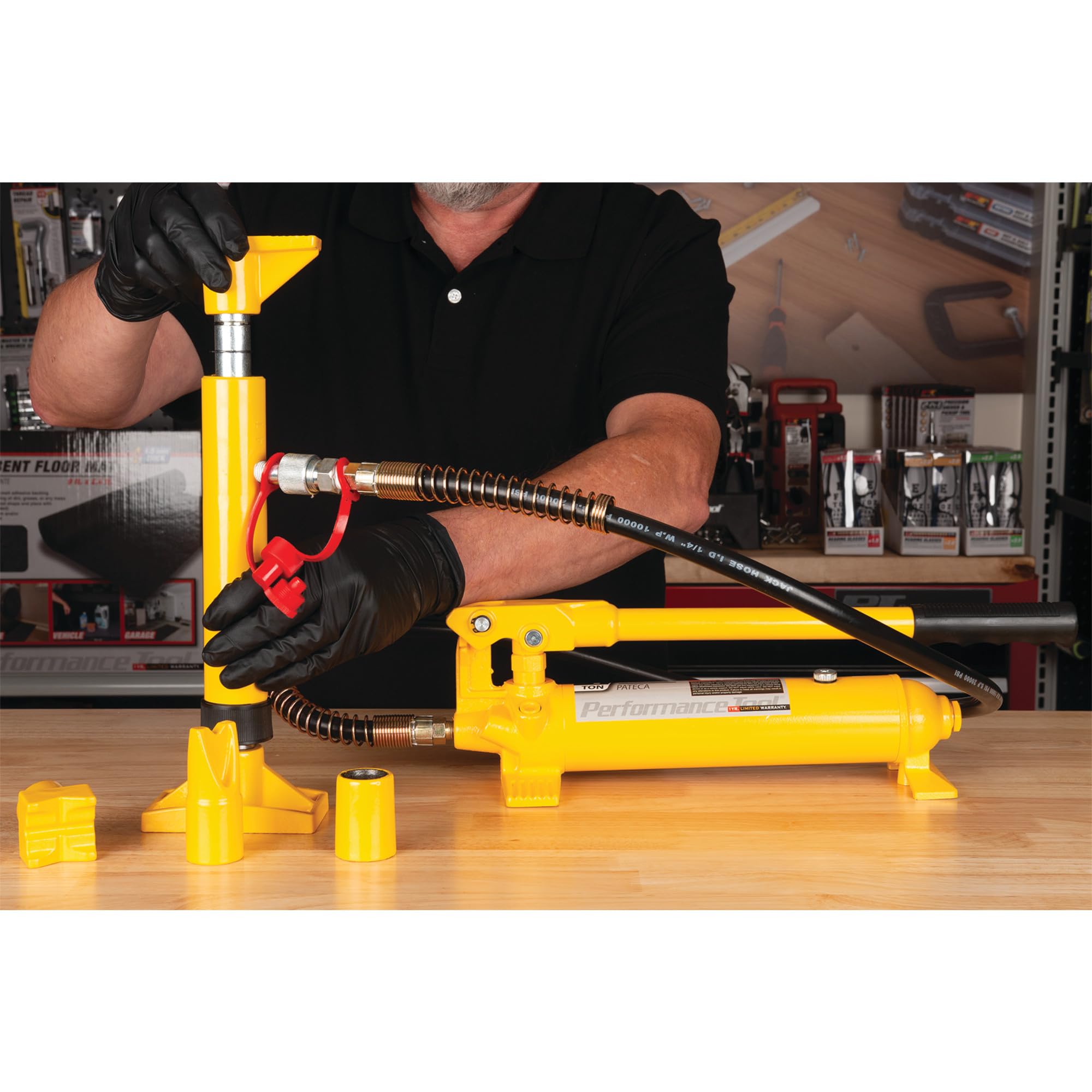 Amazon.com: Performance Tool W1650 Porta Power Hydraulic Collision